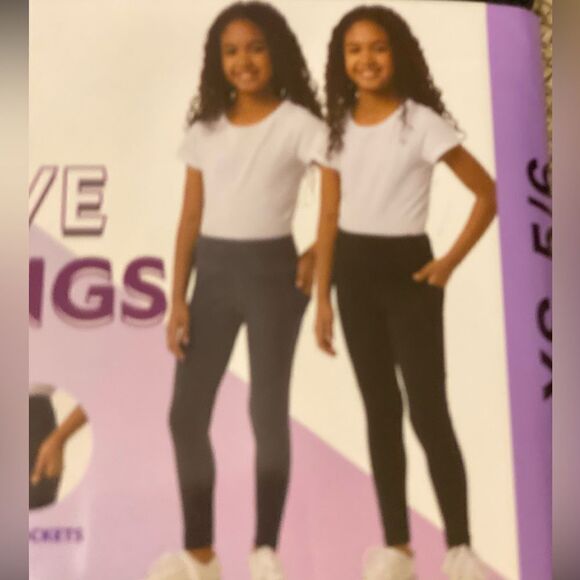 32 Degrees Youth 2-pack Active Leggings - Picture 1 of 6